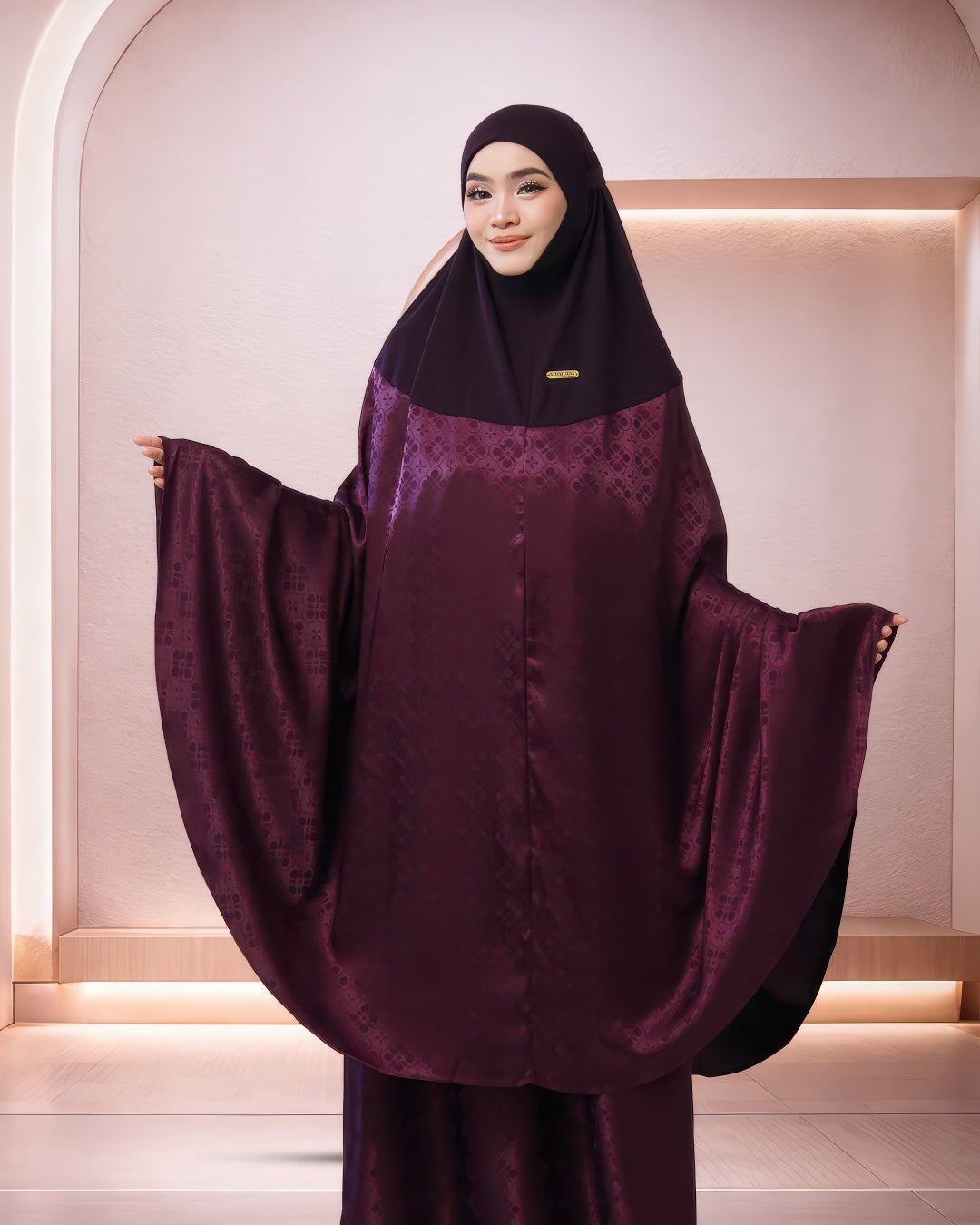 AURA KIRANA IN GLOSSY PURPLE
