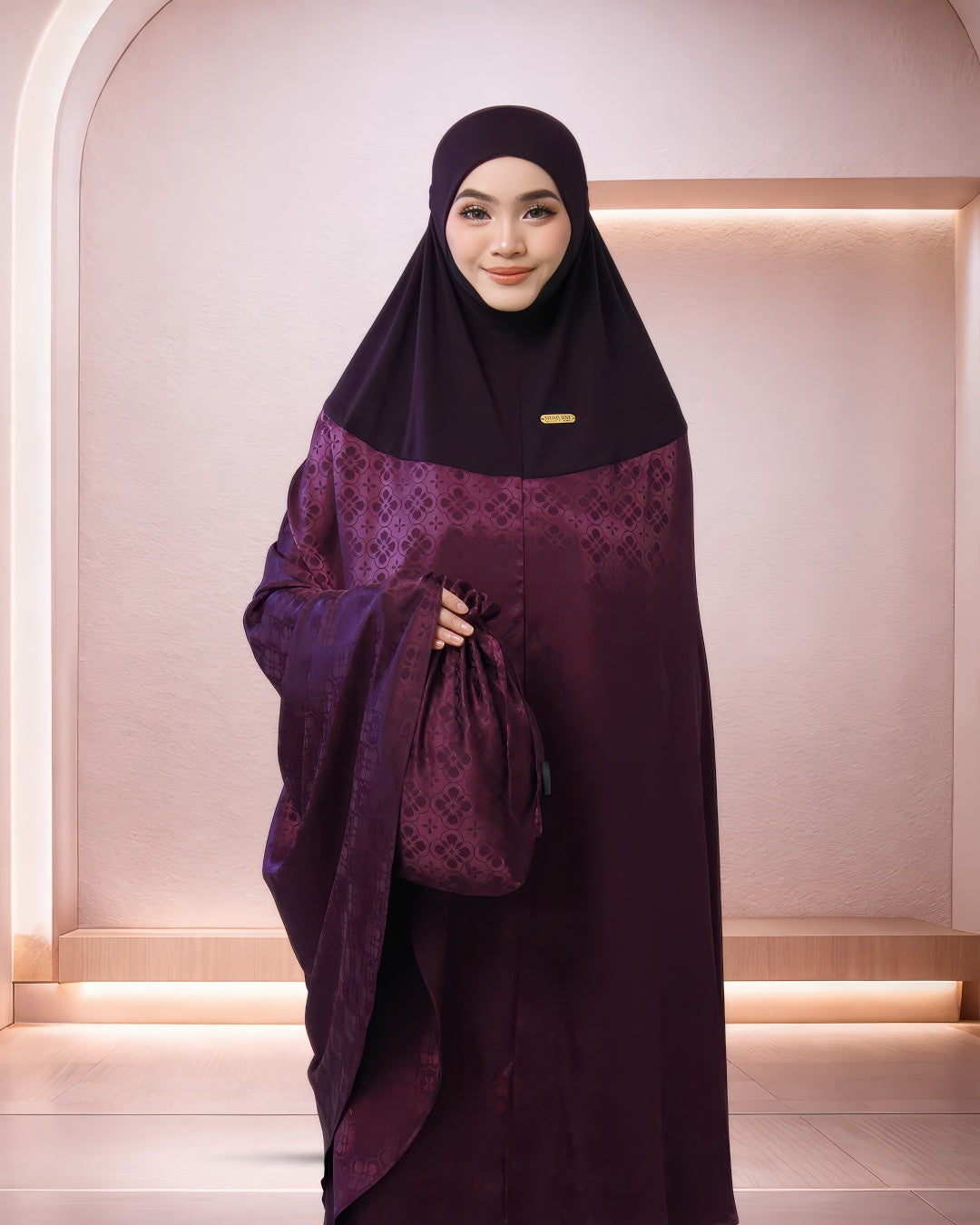 AURA KIRANA IN GLOSSY PURPLE