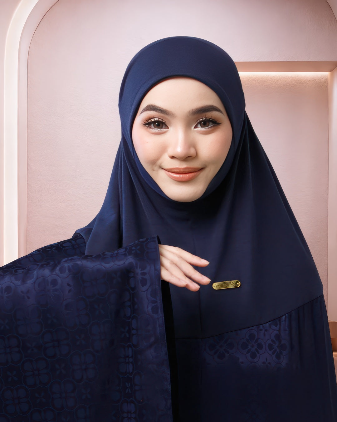 AURA KIRANA IN NAVY