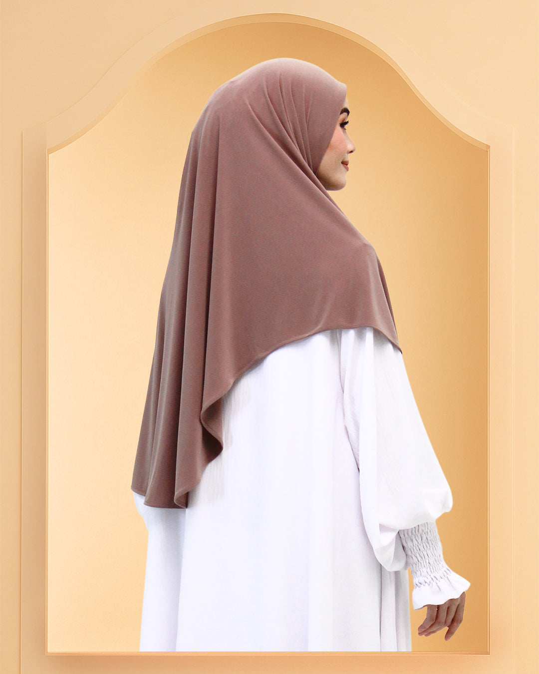 KHADIJAH IN BEIGE BROWN