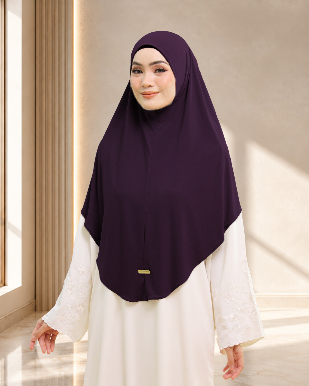 KHADIJAH IN DEEP PLUM