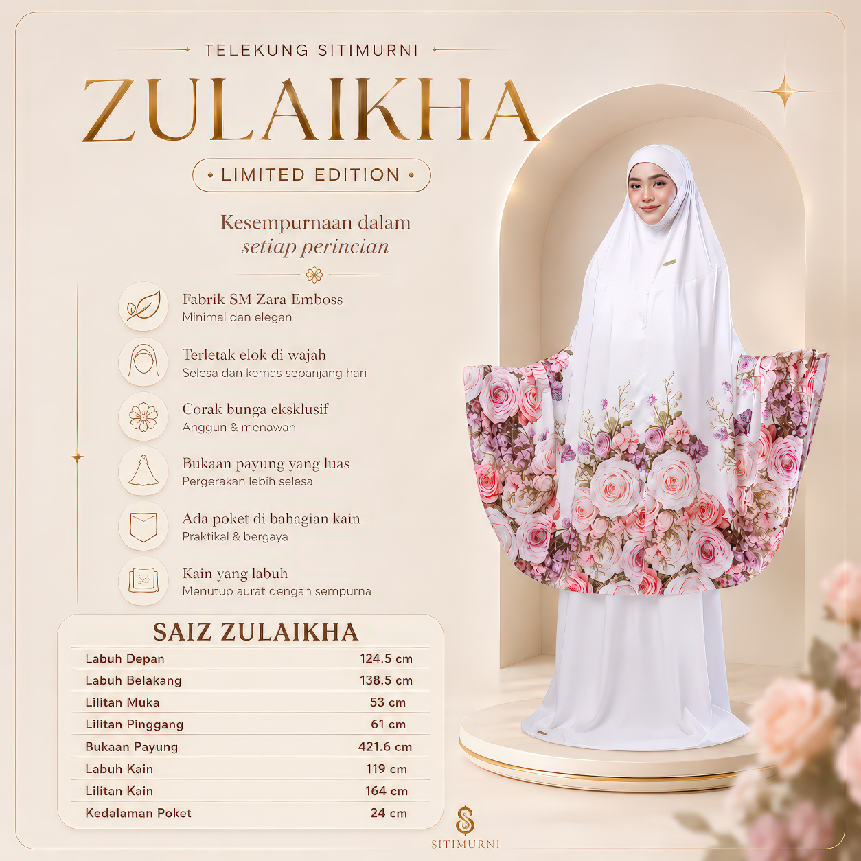 ZULAIKHA IN WHITE