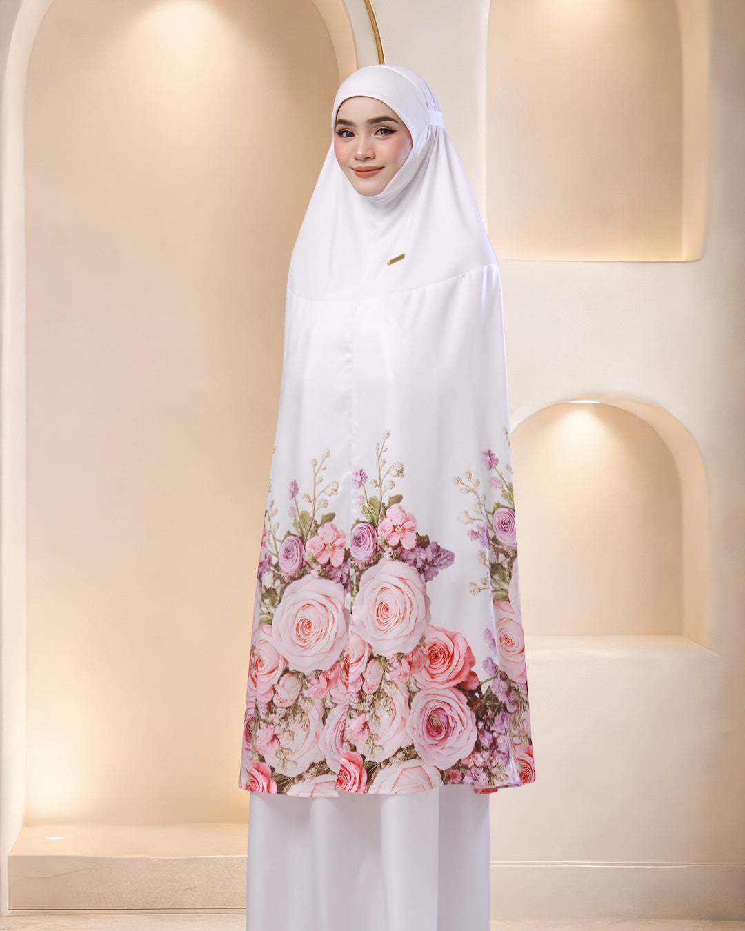ZULAIKHA IN WHITE