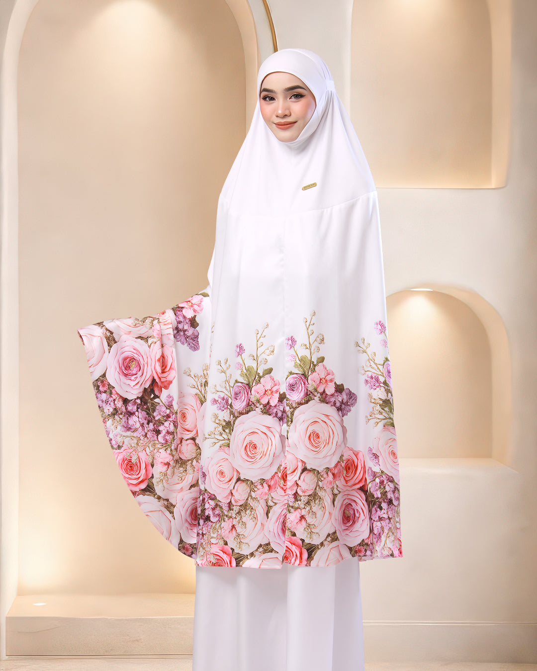 ZULAIKHA IN WHITE
