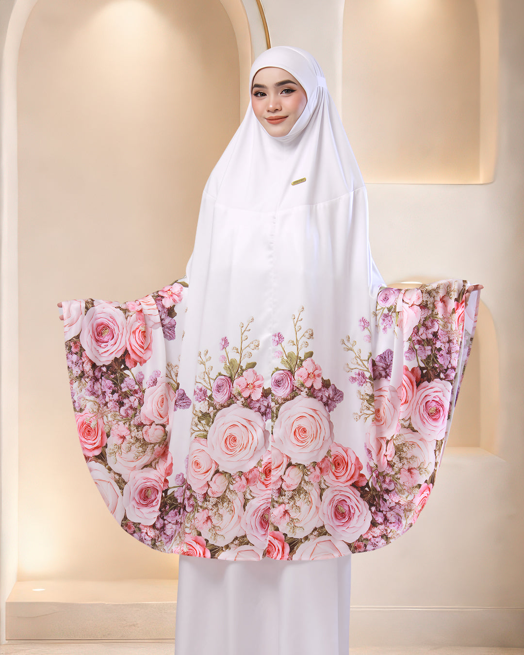 ZULAIKHA IN WHITE