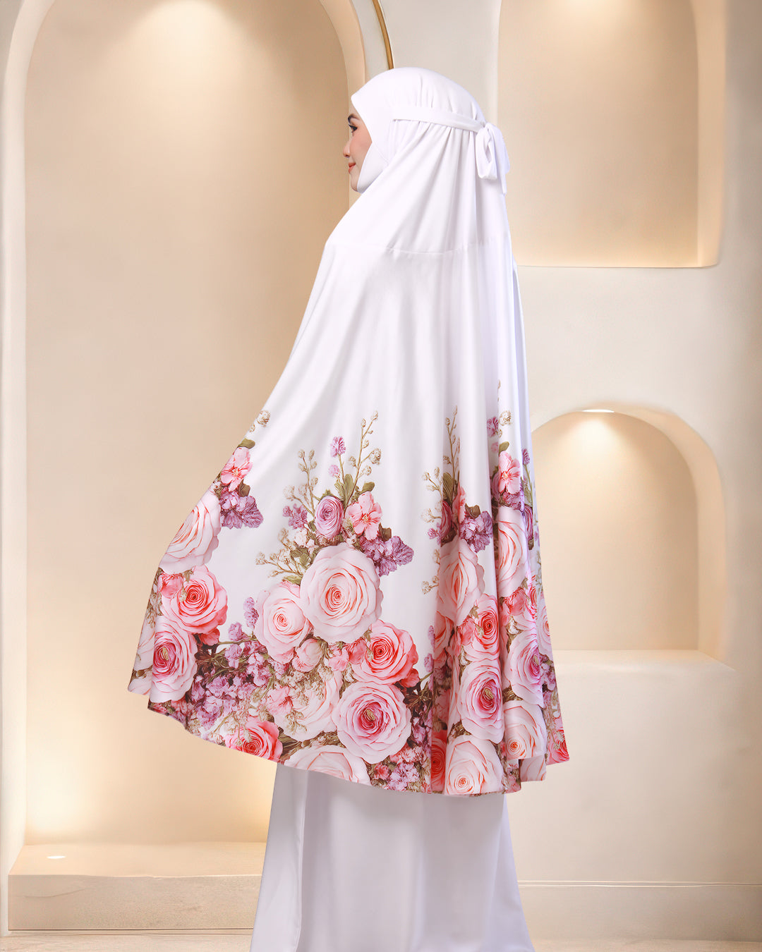 ZULAIKHA IN WHITE