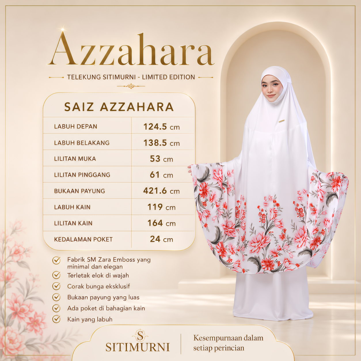 AZZAHARA IN WHITE