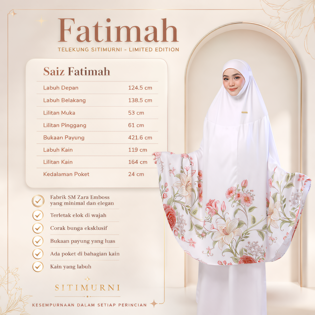 FATIMAH IN WHITE