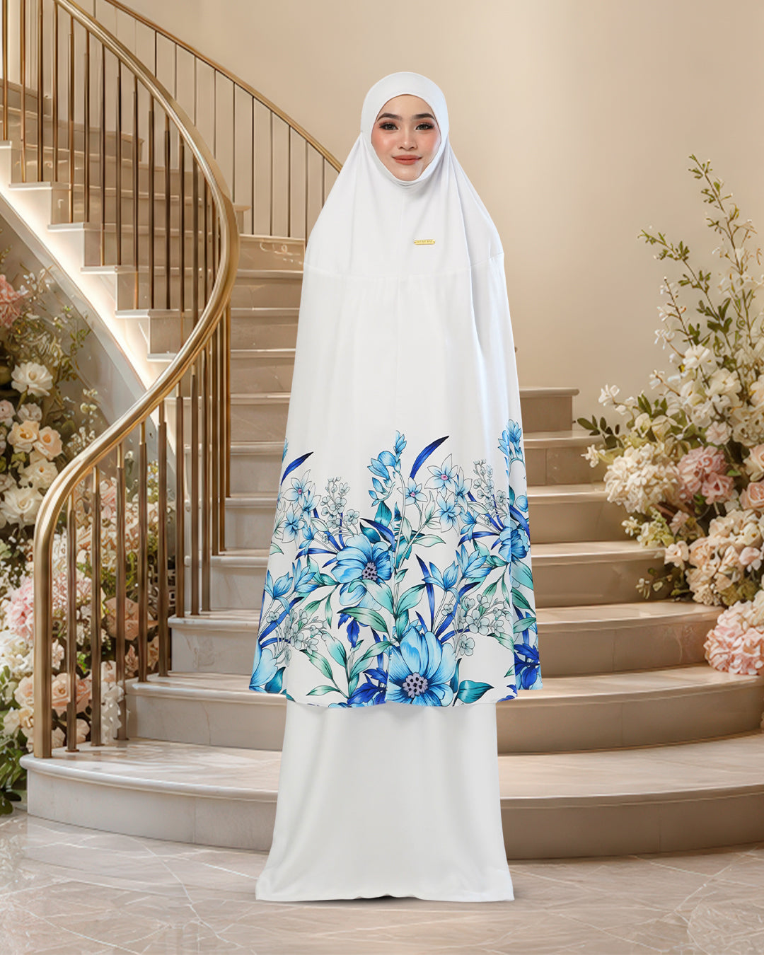 DAHLIA CEMPAKA IN WHITE