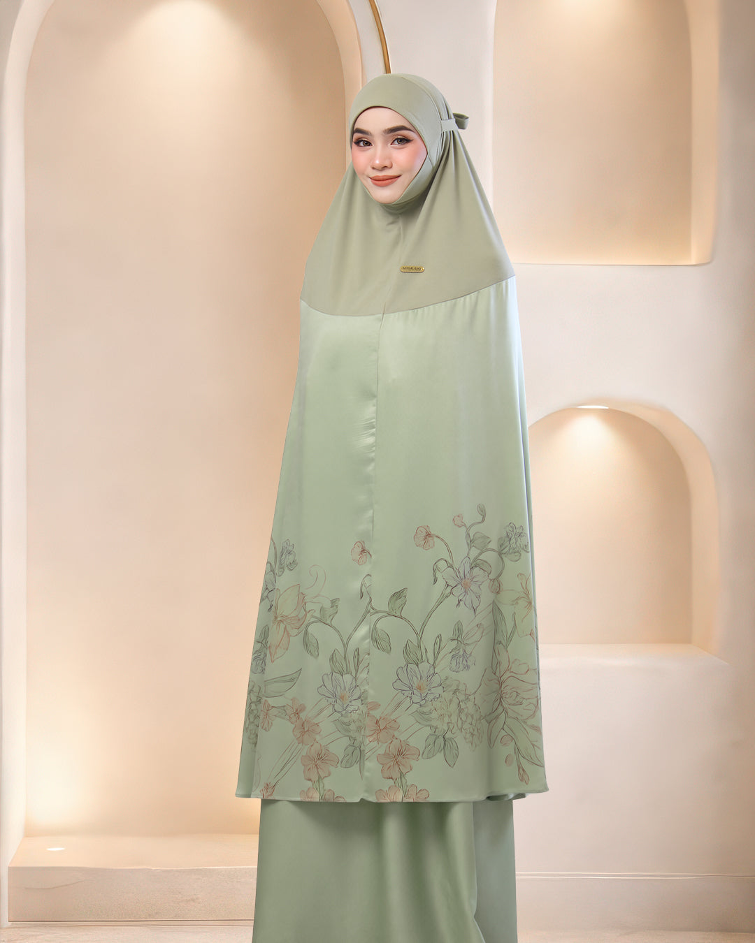AZMAH IN GREEN