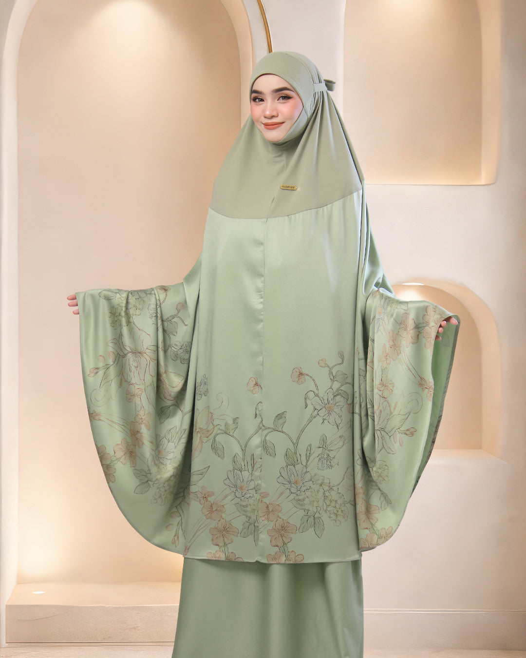 AZMAH IN GREEN