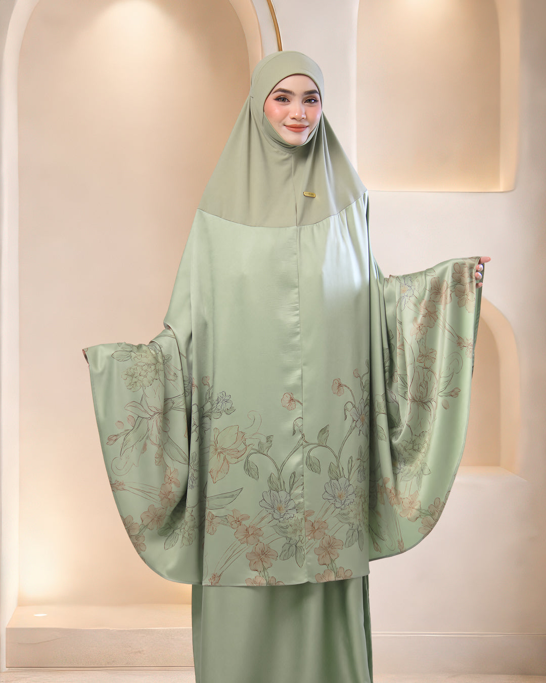 AZMAH IN GREEN