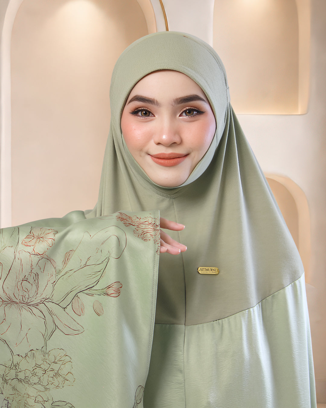 AZMAH IN GREEN
