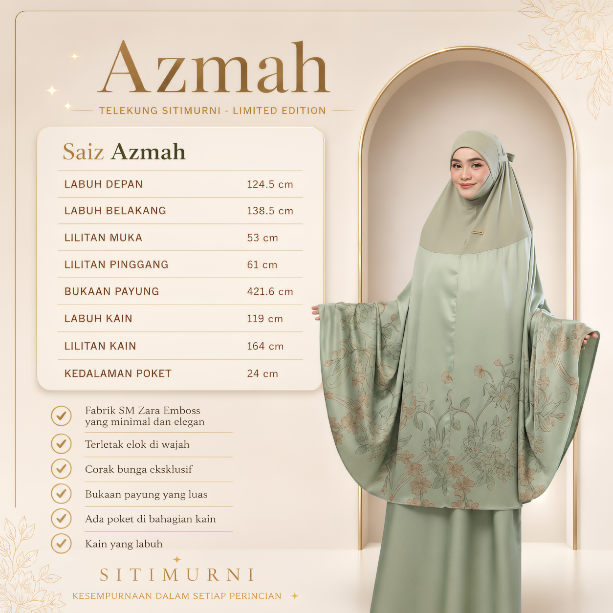 AZMAH IN GREEN