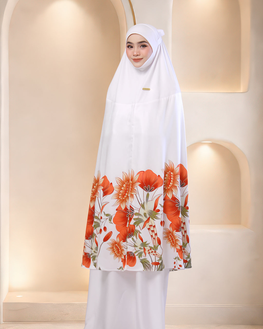 ZULIYANA IN WHITE