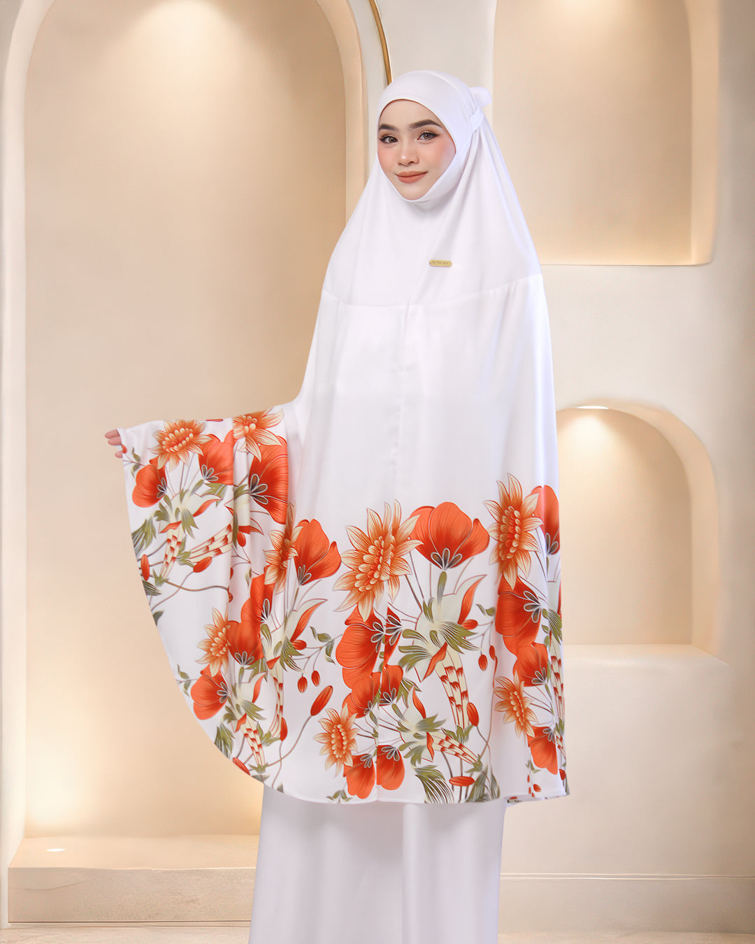 ZULIYANA IN WHITE
