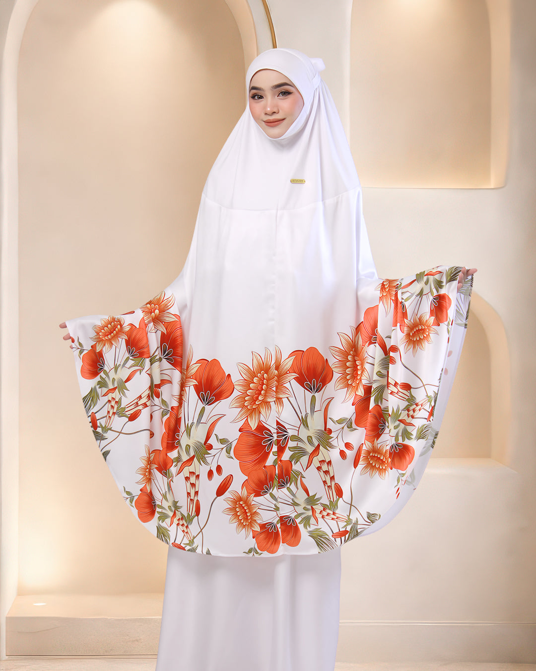 ZULIYANA IN WHITE