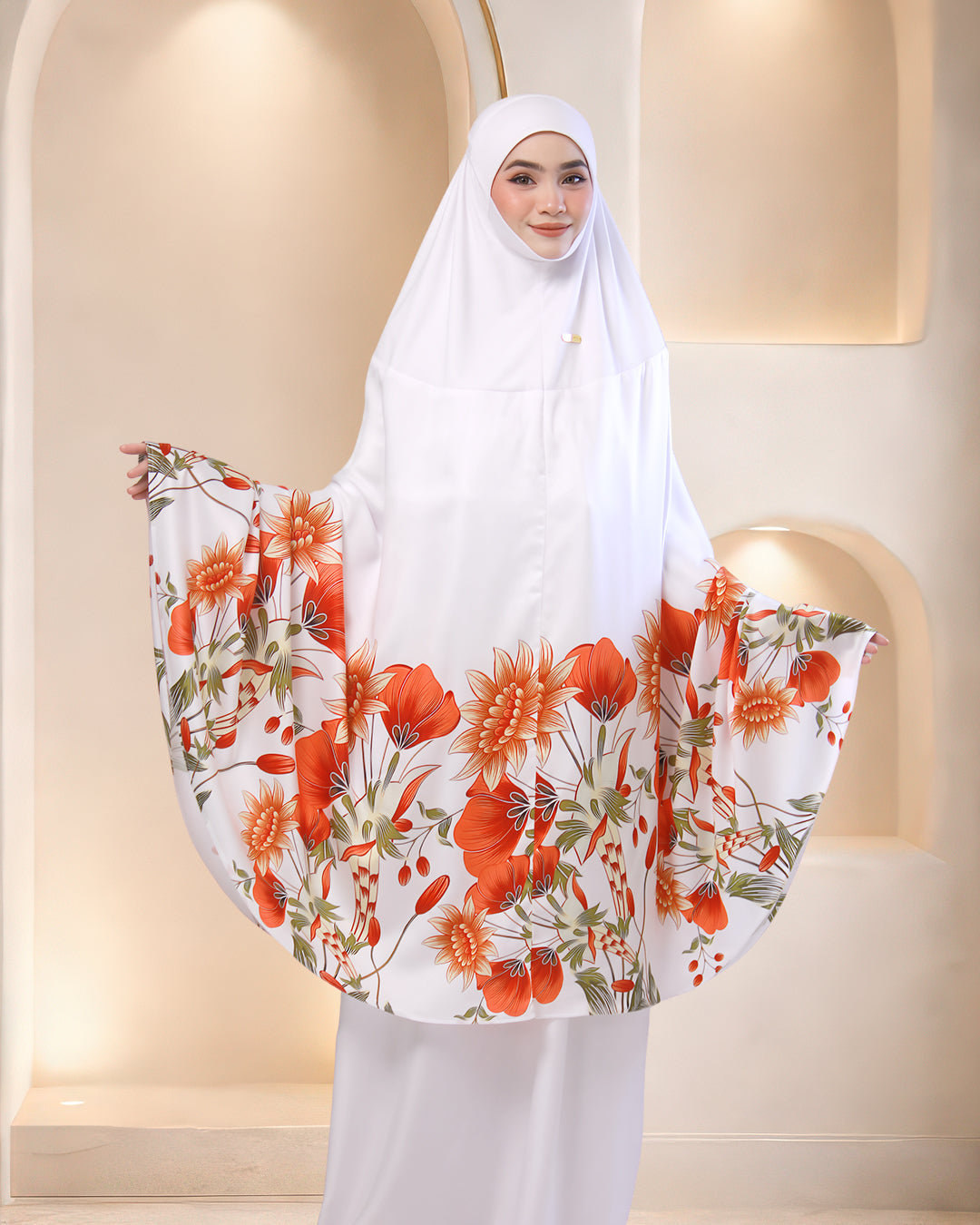 ZULIYANA IN WHITE