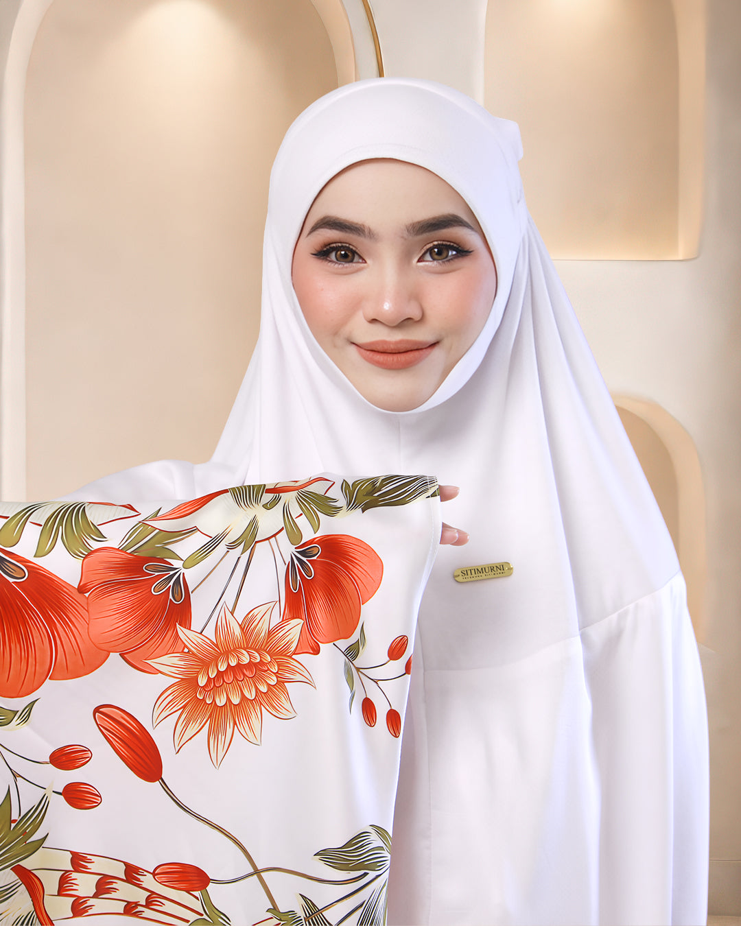 ZULIYANA IN WHITE