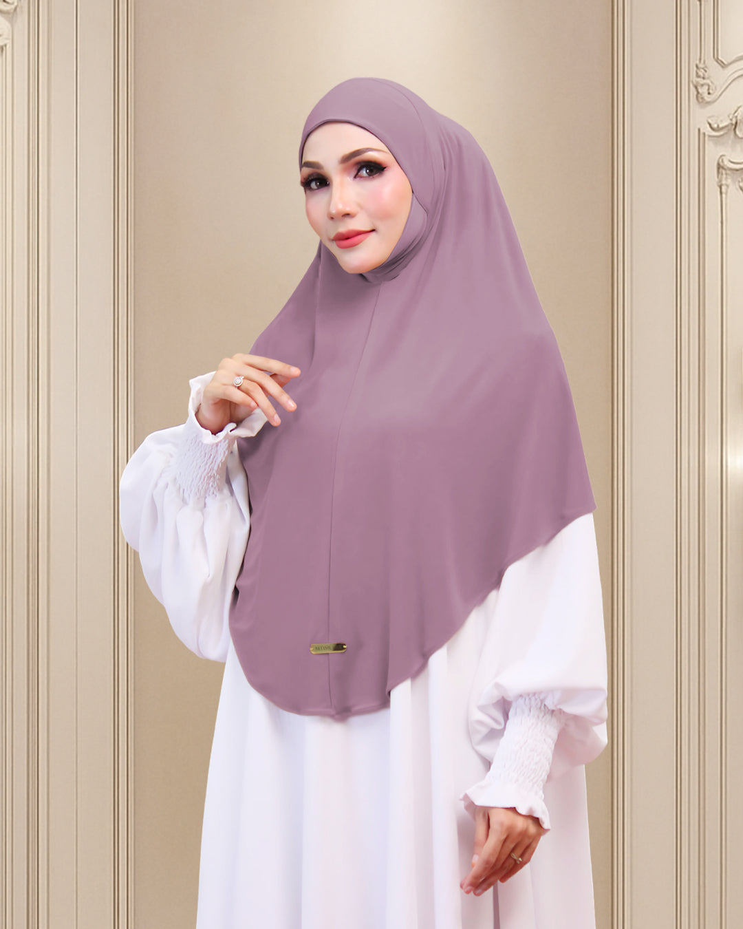 LUTFIYYAH IN SOFT MAUVE