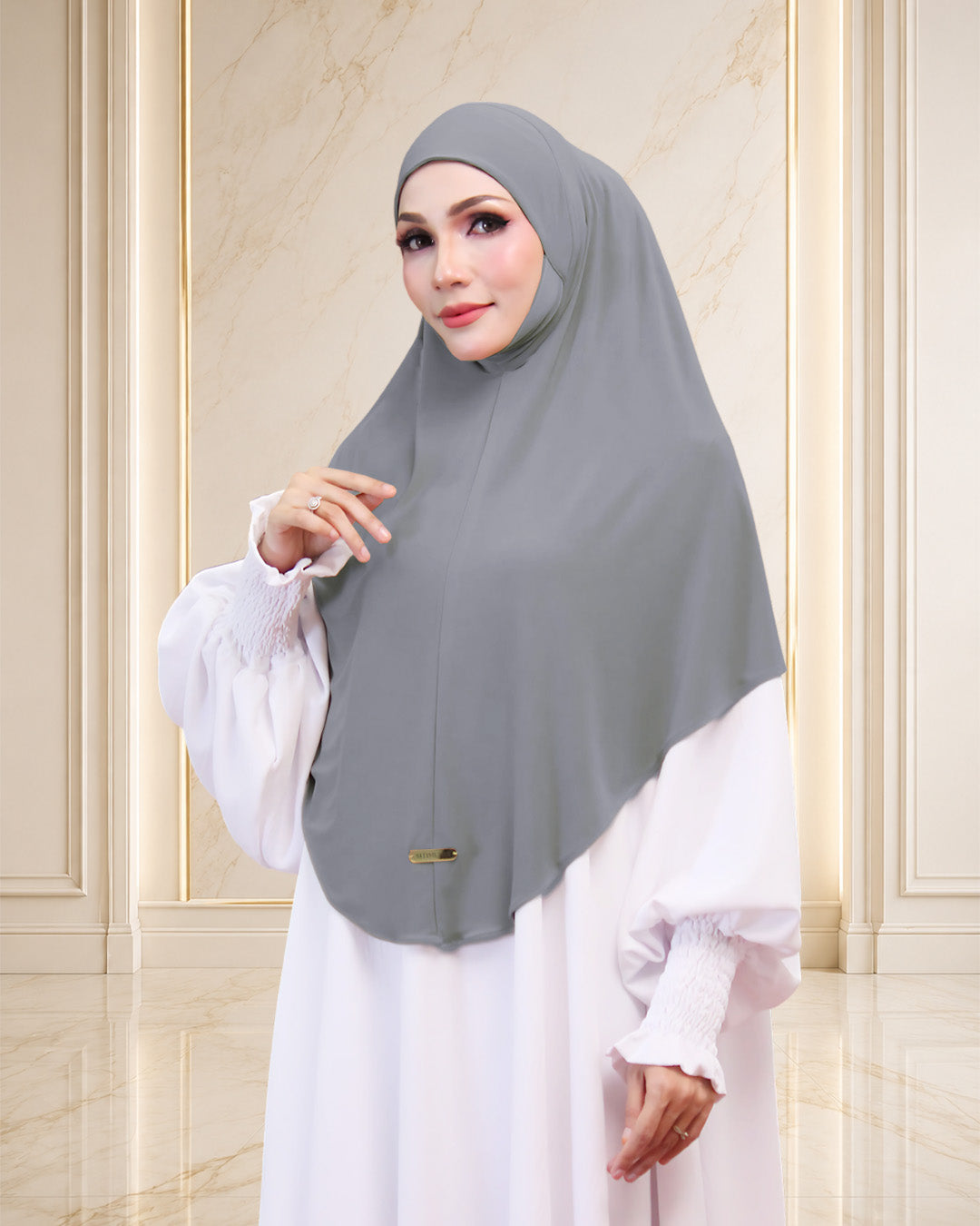 LUTFIYYAH IN STONE GREY