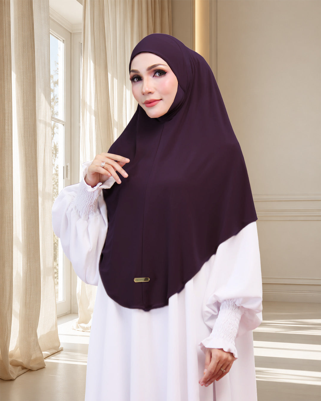 LUTFIYYAH IN SOFT PLUM