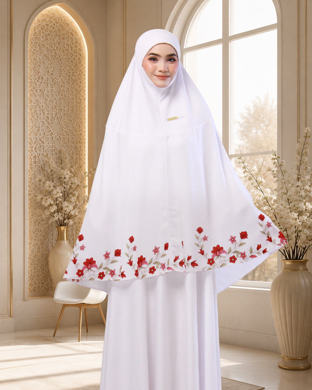 NAYLAA IN WHITE