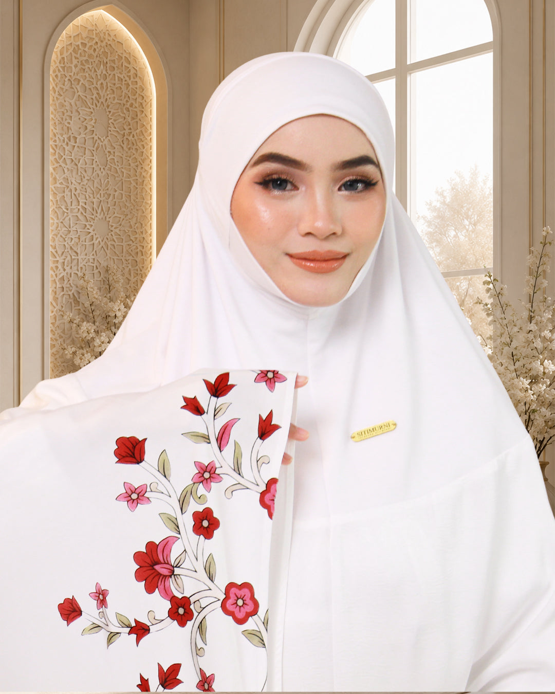 NAYLAA IN WHITE