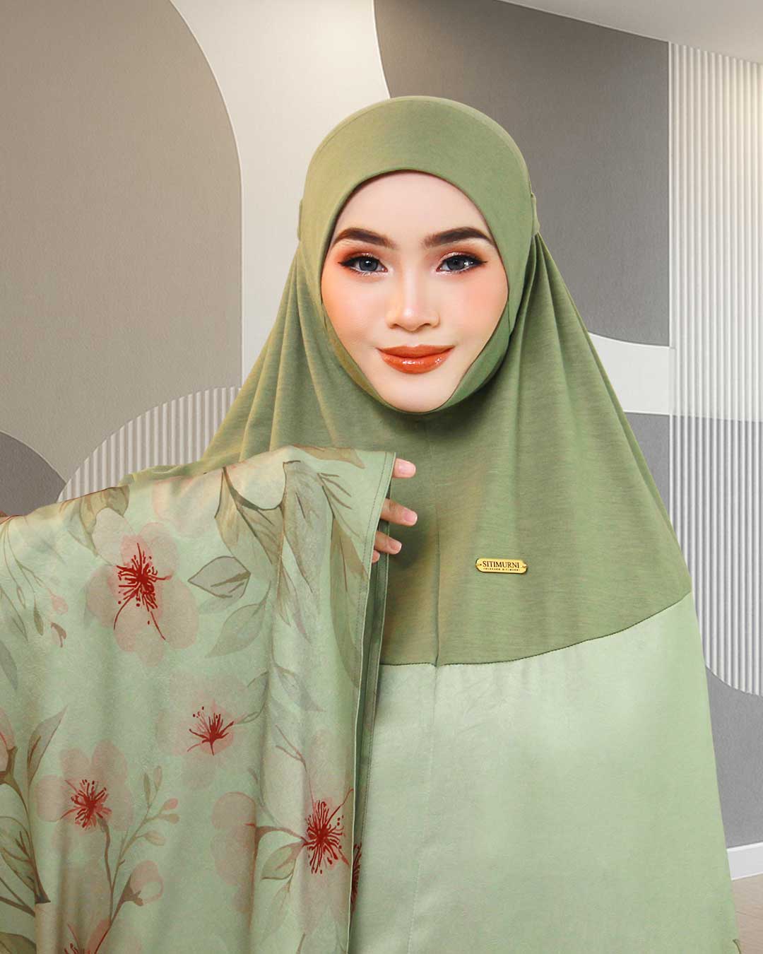 MARISA AMINAH IN GREEN