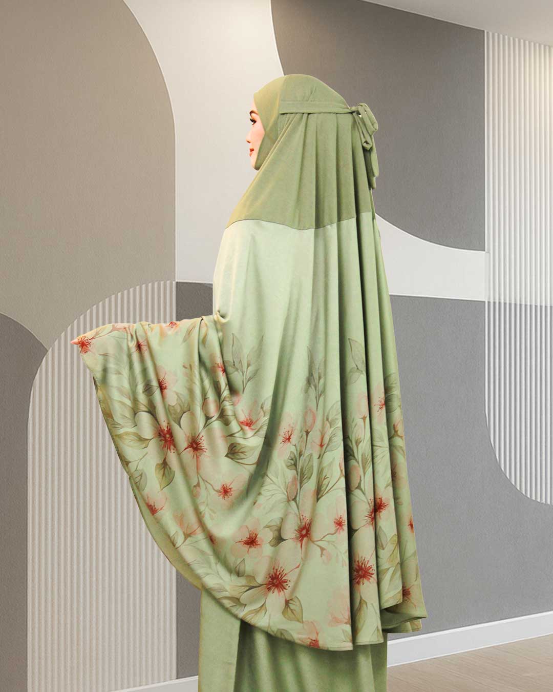 MARISA AMINAH IN GREEN