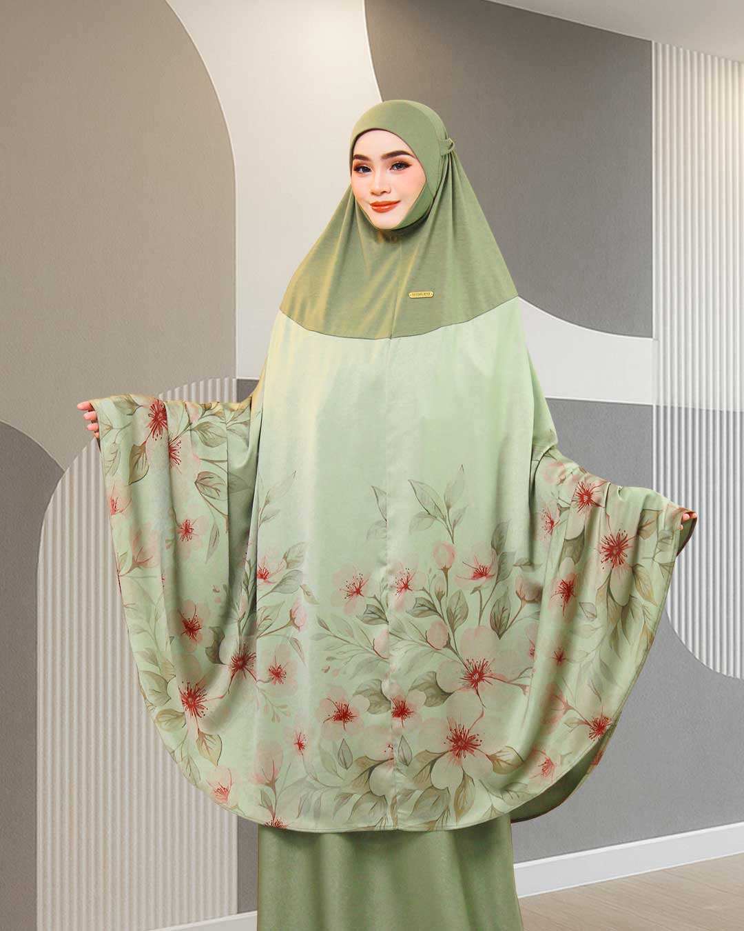 MARISA AMINAH IN GREEN