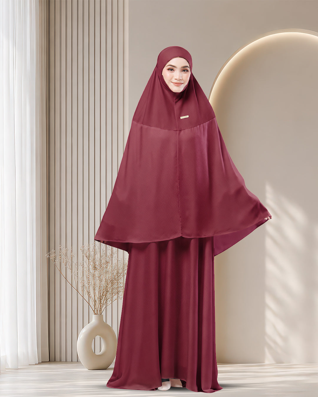SET KOMBO MAROON