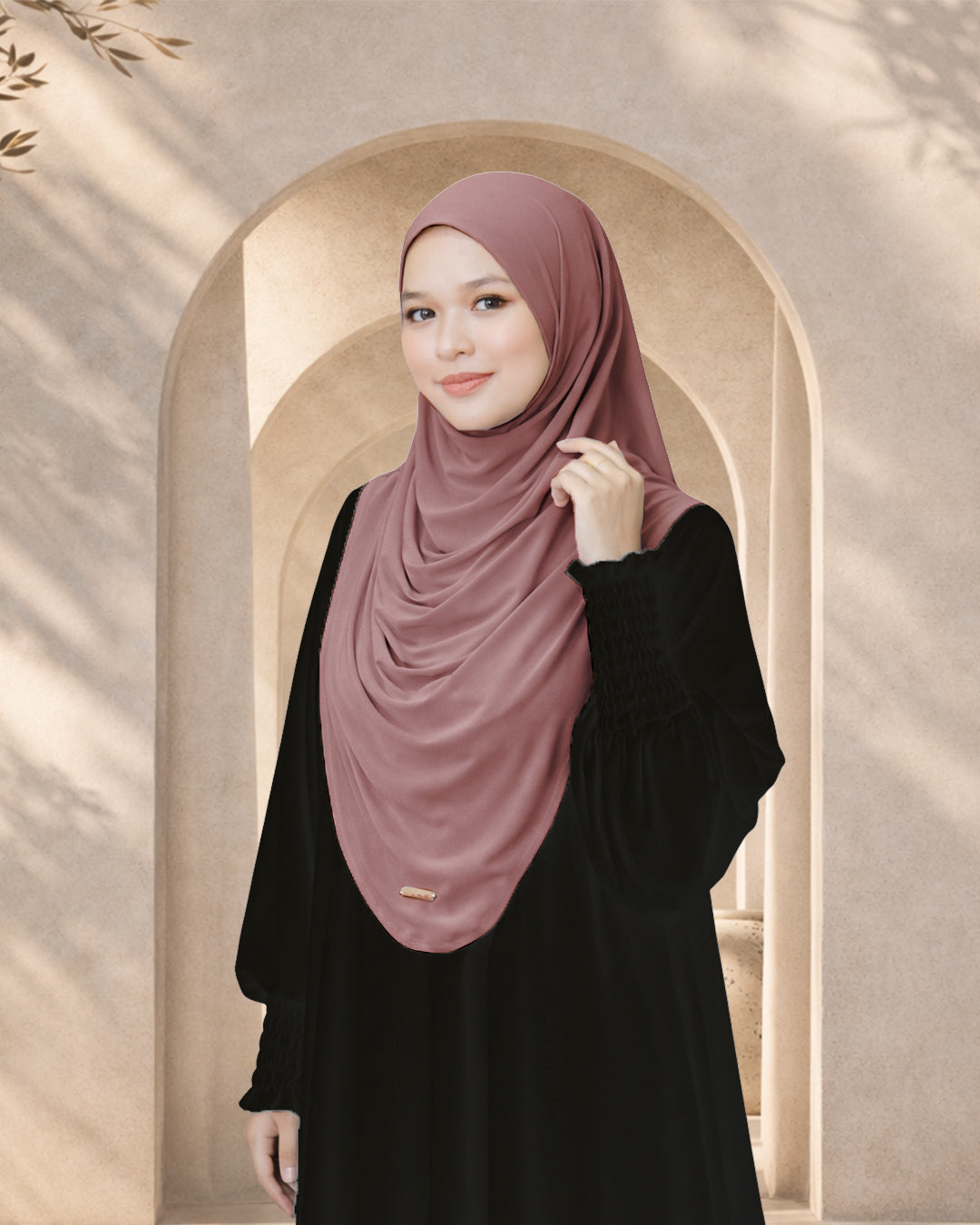 SARIMA IN MAUVE PINK
