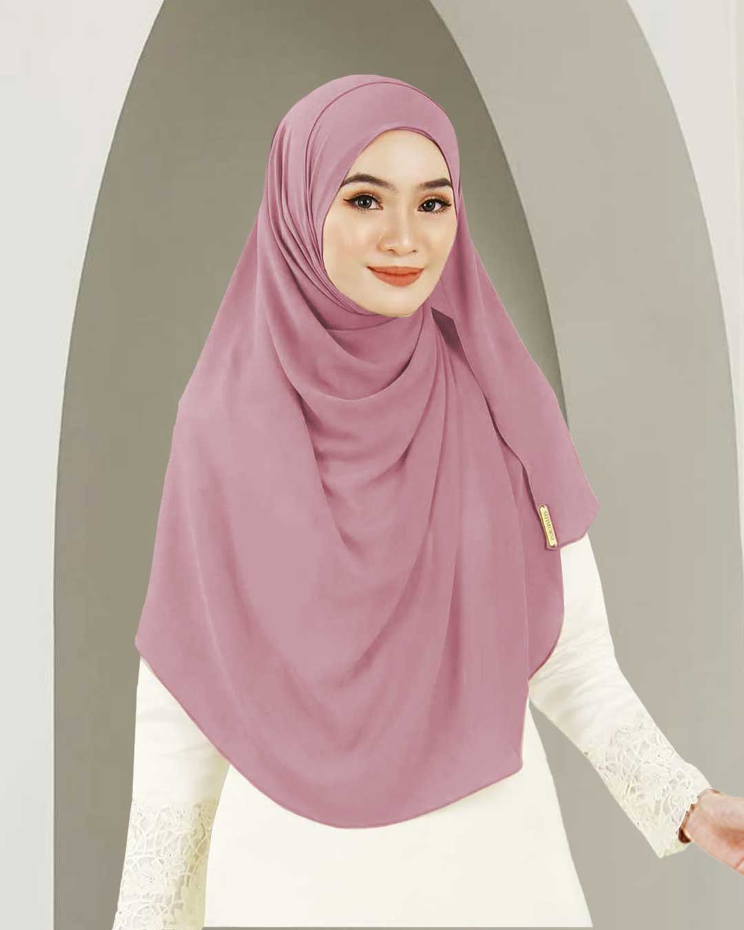 NUFA ALLURA DUBAI IN PINKY CREPE