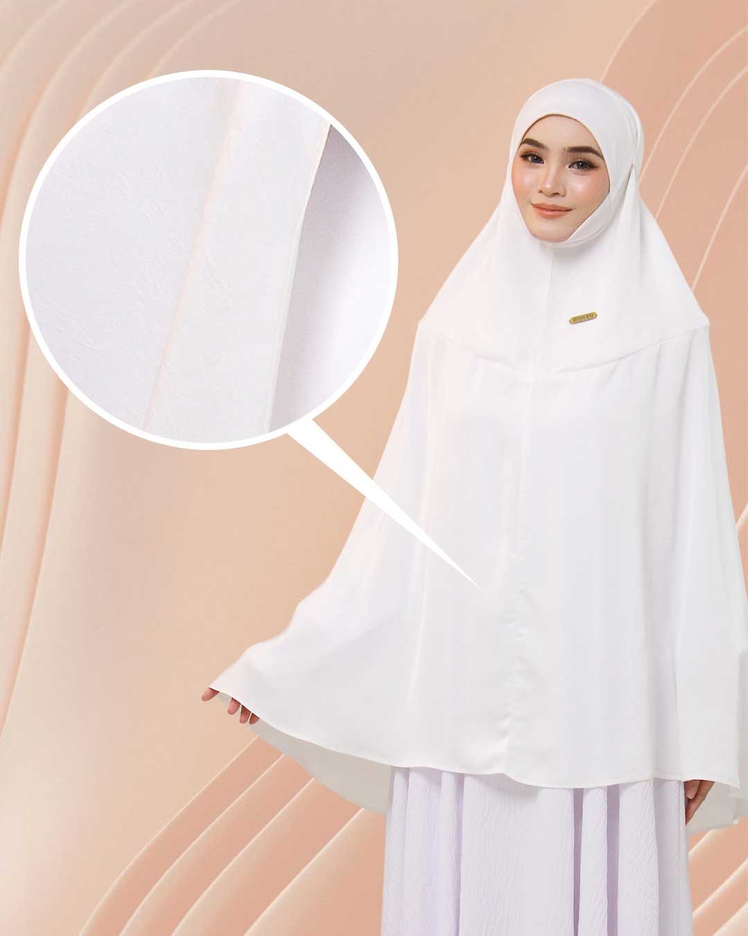 NUR HUMAIRAH IN WINTER WHITE