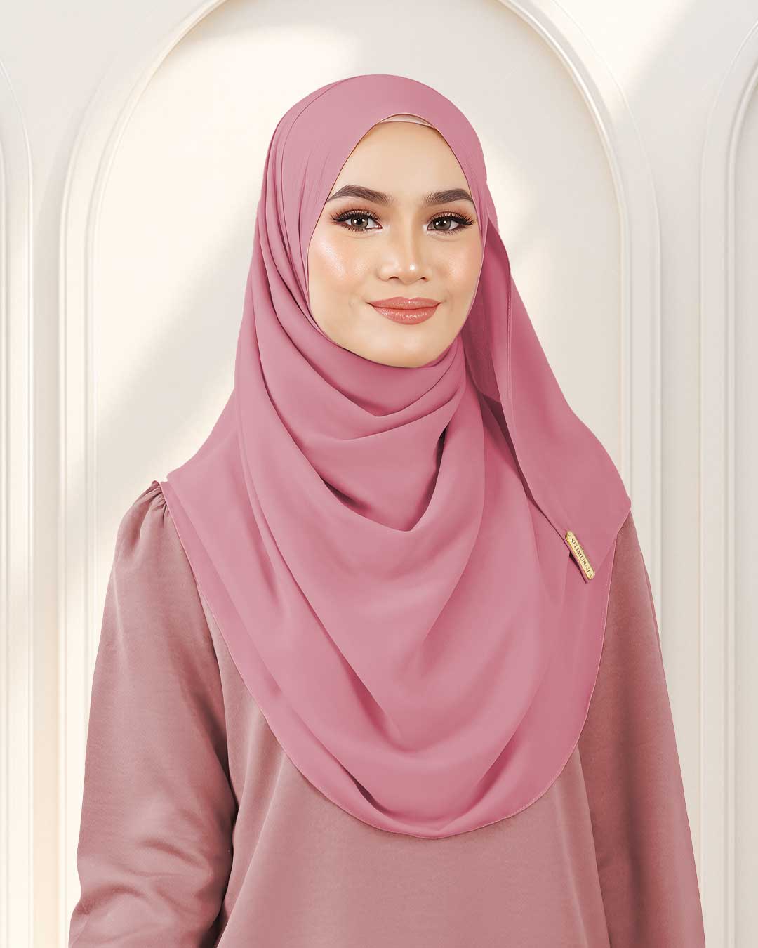 NUFA PLAIN DUBAI IN PINK