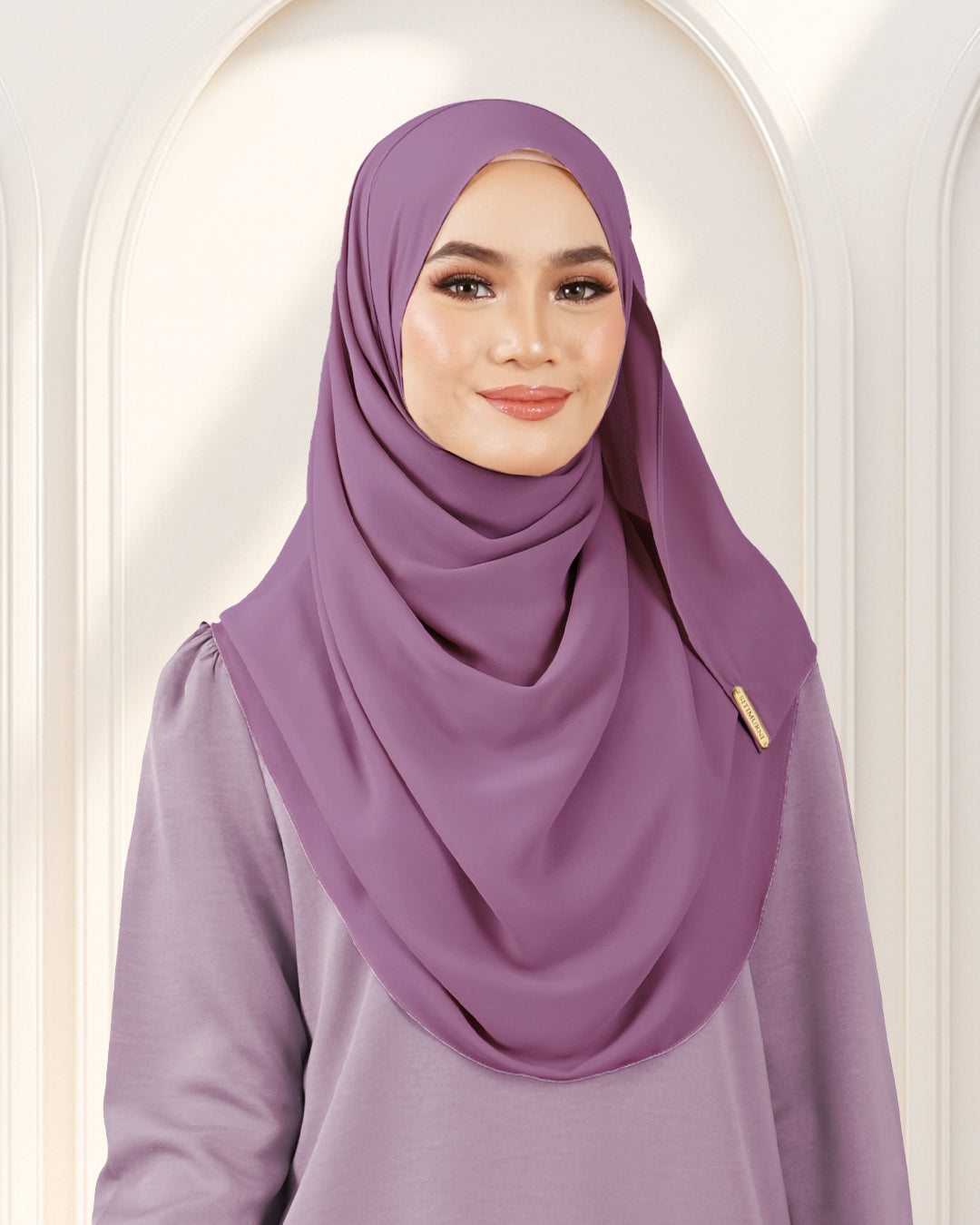 NUFA PLAIN DUBAI IN CHINESE VIOLET