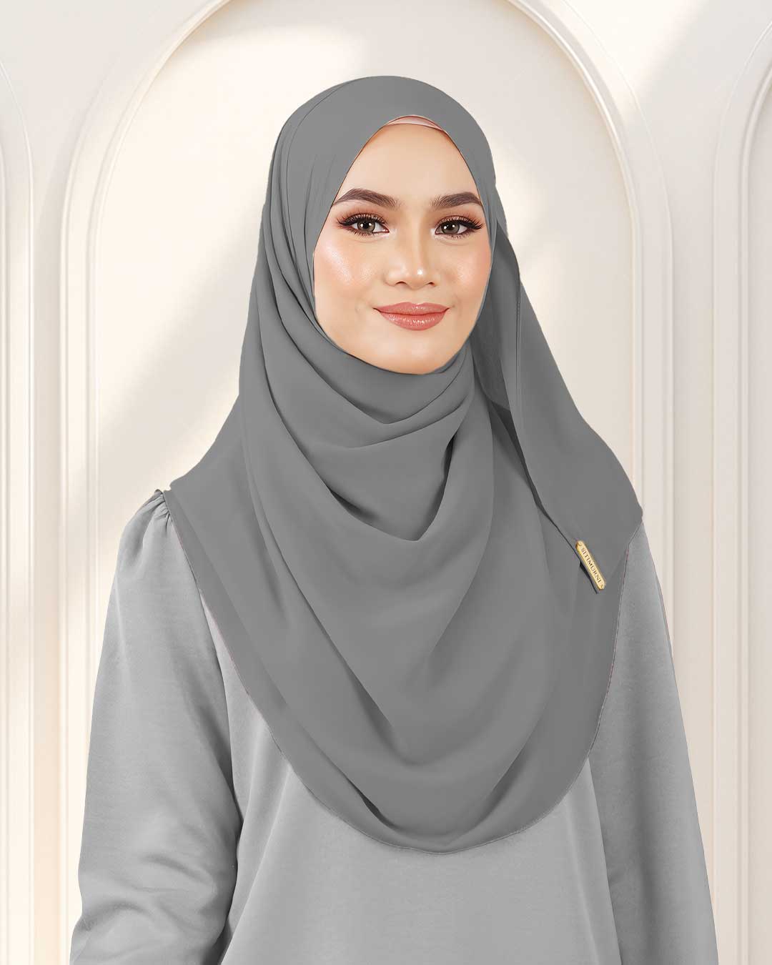 NUFA PLAIN DUBAI IN HEAVENLY GREY