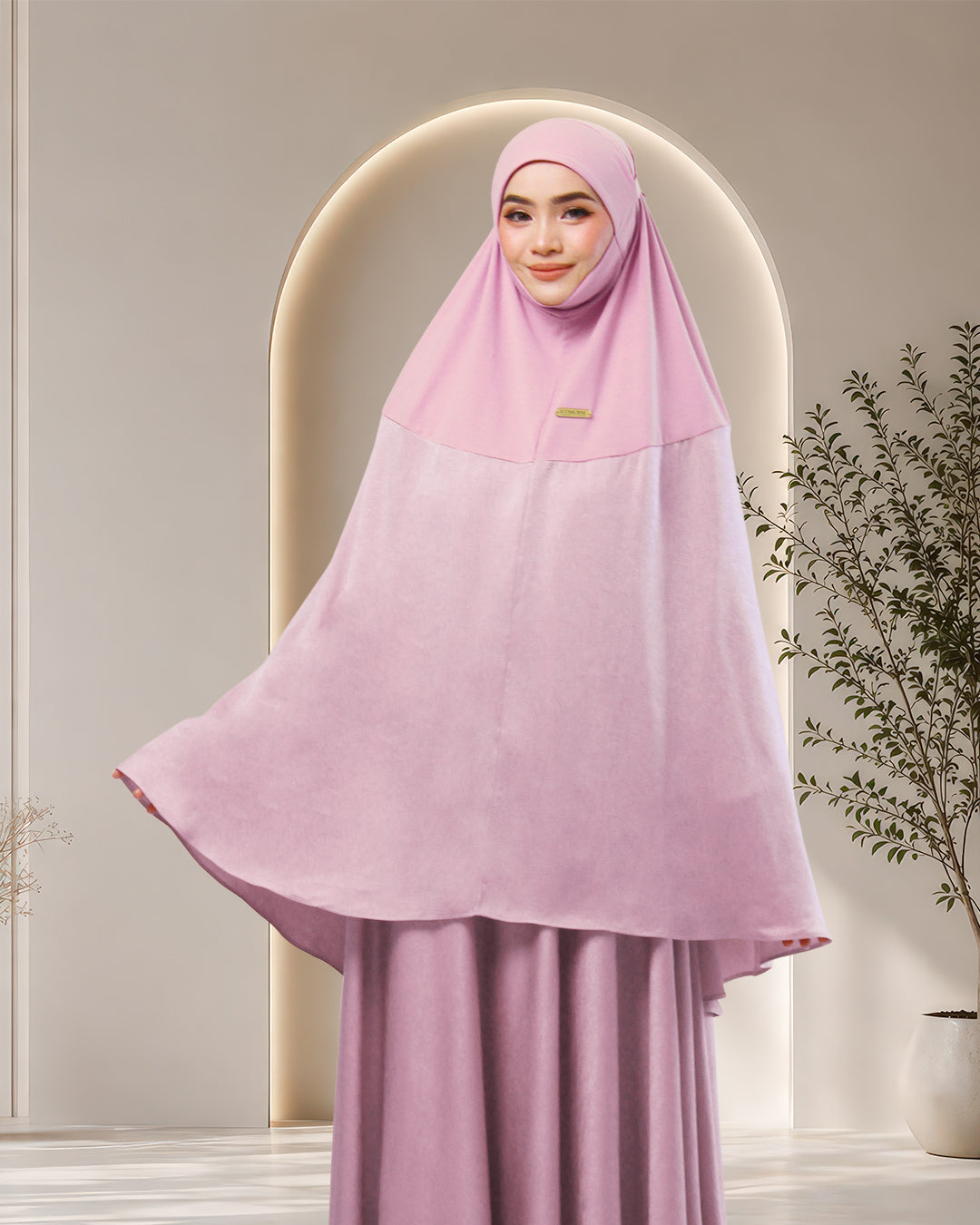 NUR UMRA IN DEEP LILAC