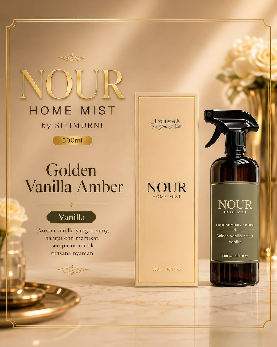 Golden Vanilla Amber