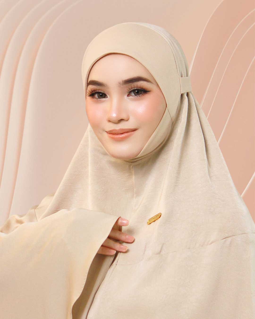 NUR HUMAIRAH IN ALMOND NUDE