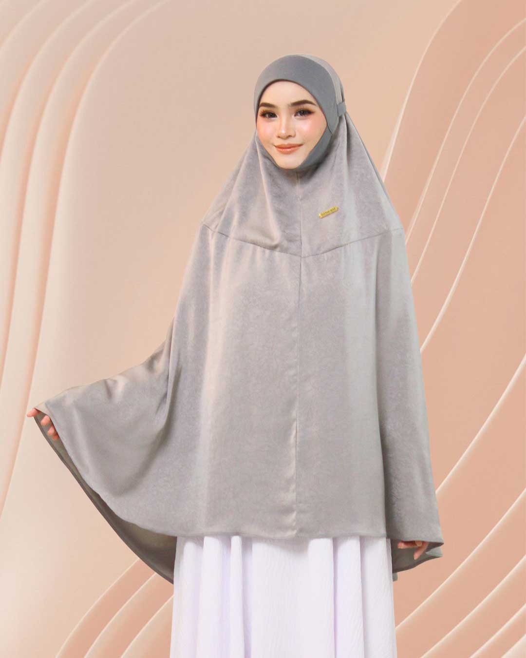 NUR HUMAIRAH IN CHROME GREY