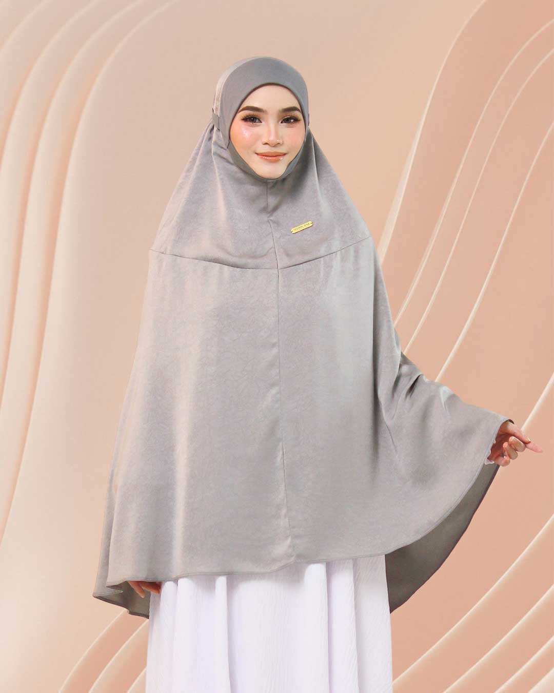 NUR HUMAIRAH IN CHROME GREY