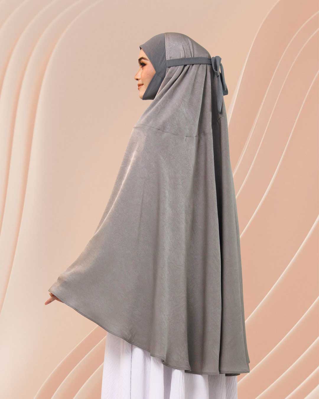 NUR HUMAIRAH IN CHROME GREY