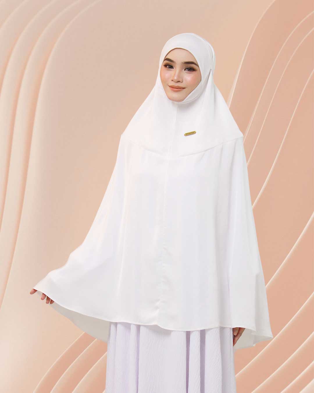 NUR HUMAIRAH IN WINTER WHITE