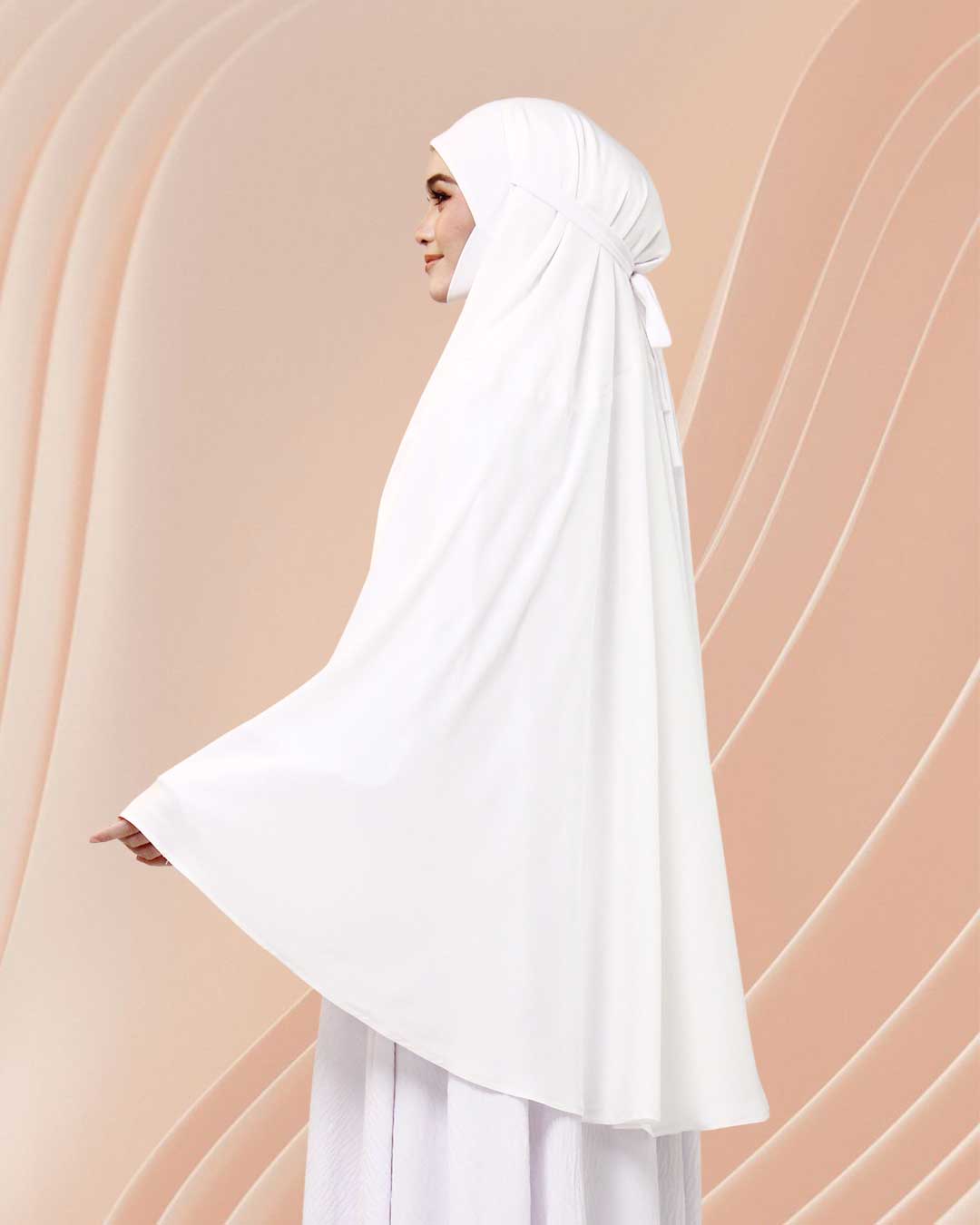 NUR HUMAIRAH IN WINTER WHITE