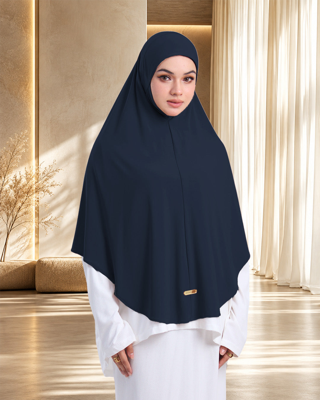 ZALEHA IN STORM NAVY