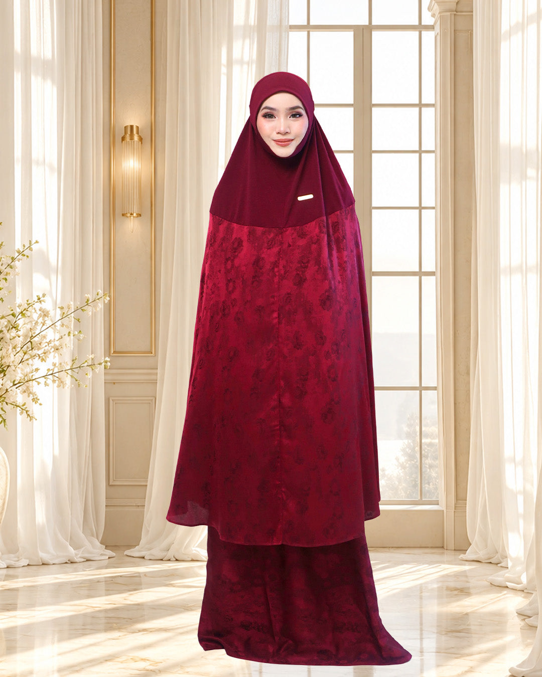 AURA KESUMA IN BURGUNDY