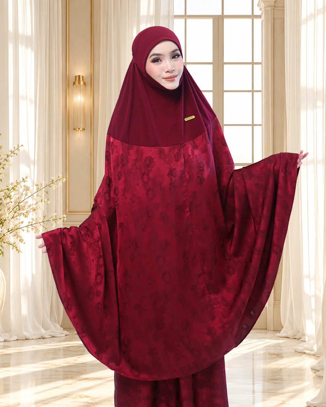 AURA KESUMA IN BURGUNDY