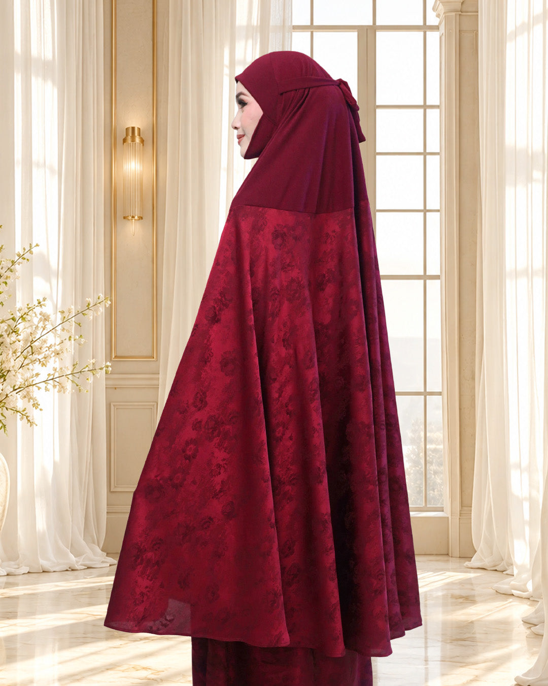 AURA KESUMA IN BURGUNDY